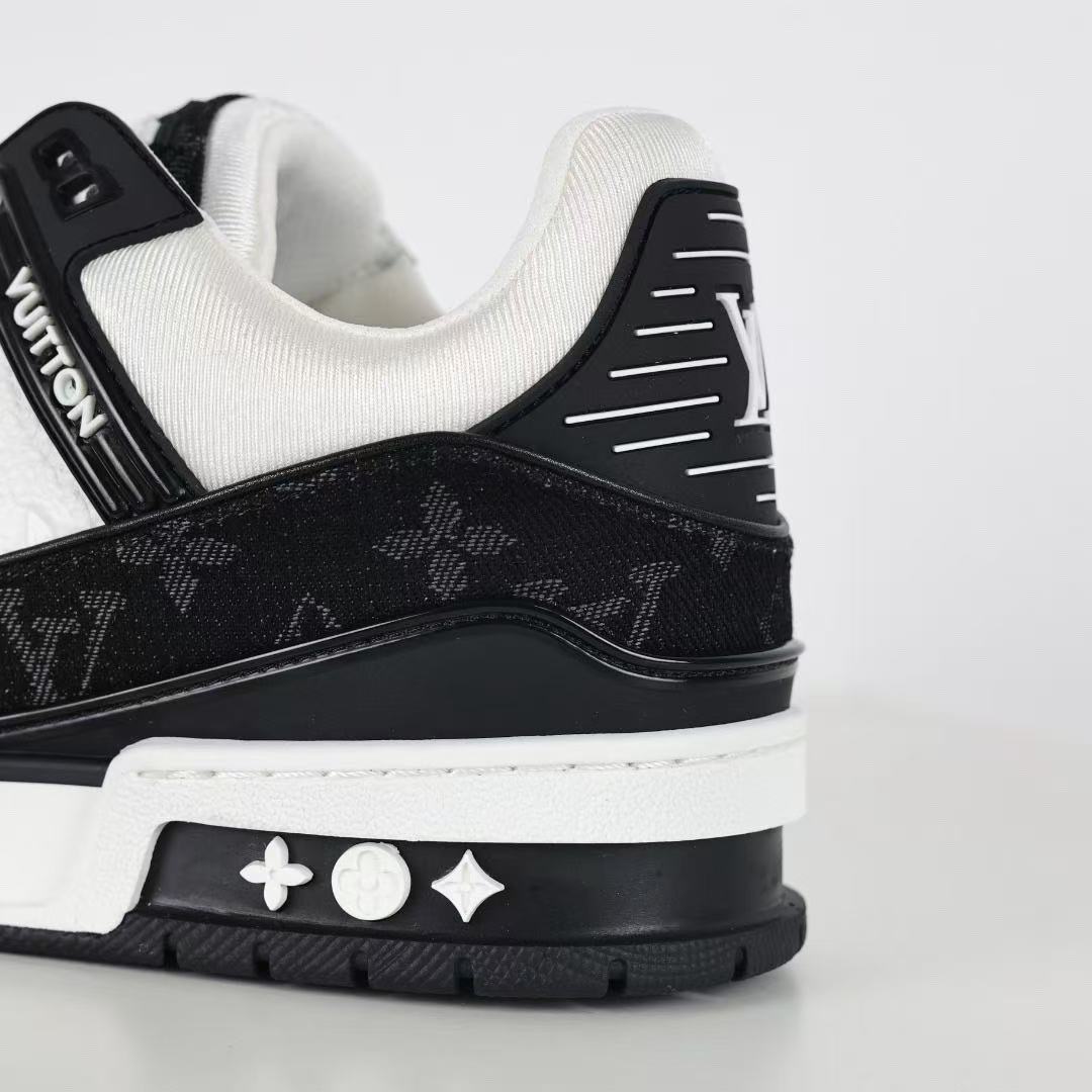 LV trainer black monogram suede - ARCHIVE HYPE