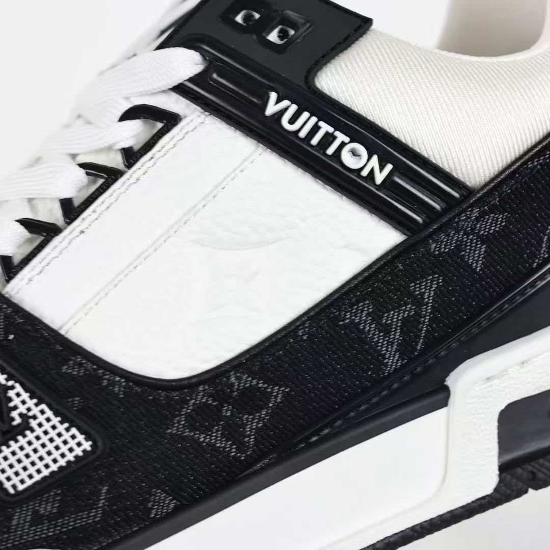 LV trainer black monogram suede - ARCHIVE HYPE