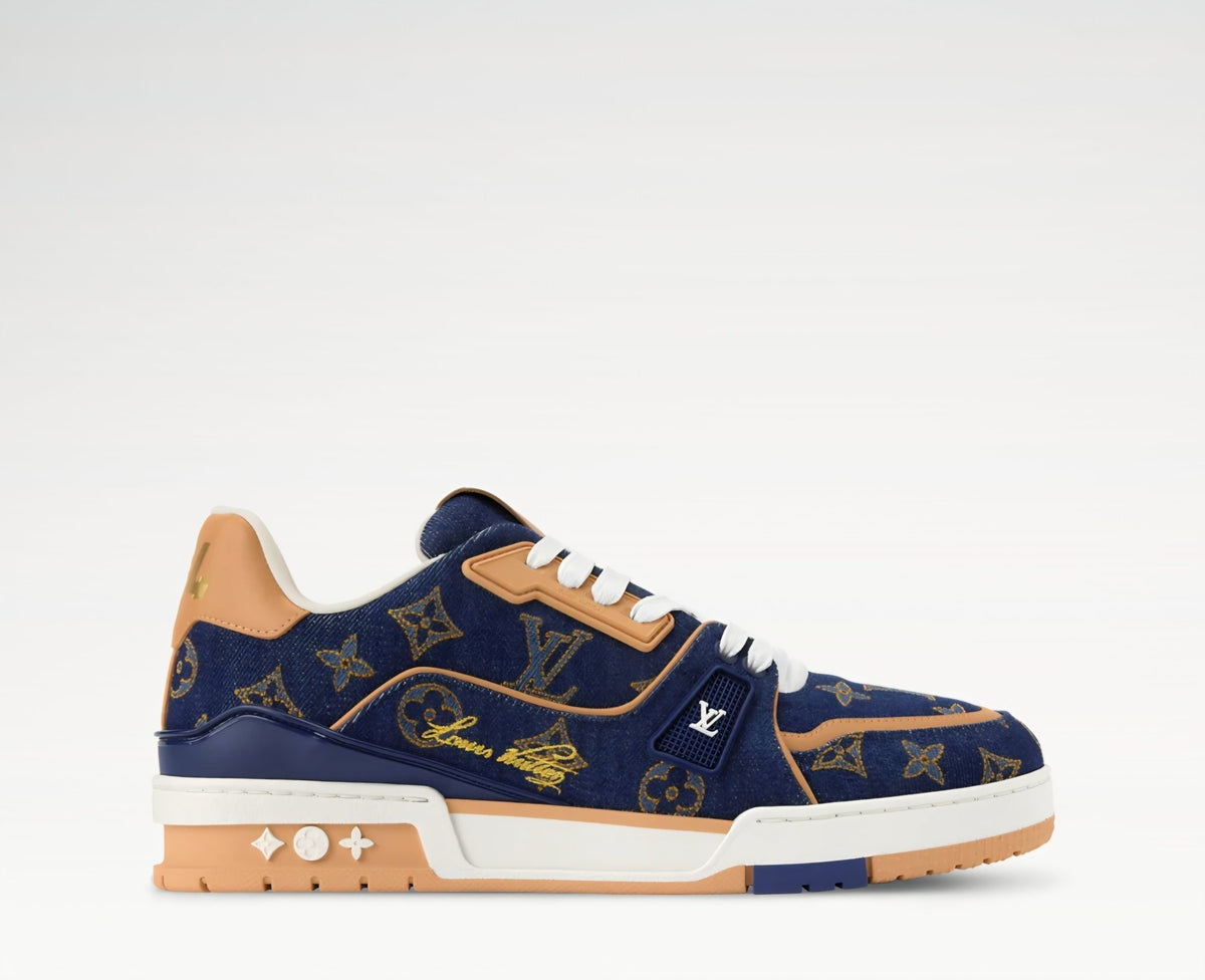 LV trainer denim gold - ARCHIVE HYPE