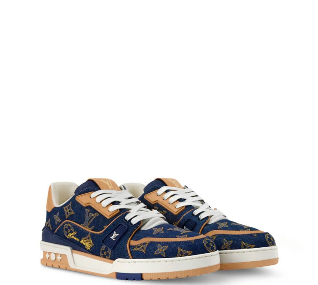 LV trainer denim gold - ARCHIVE HYPE