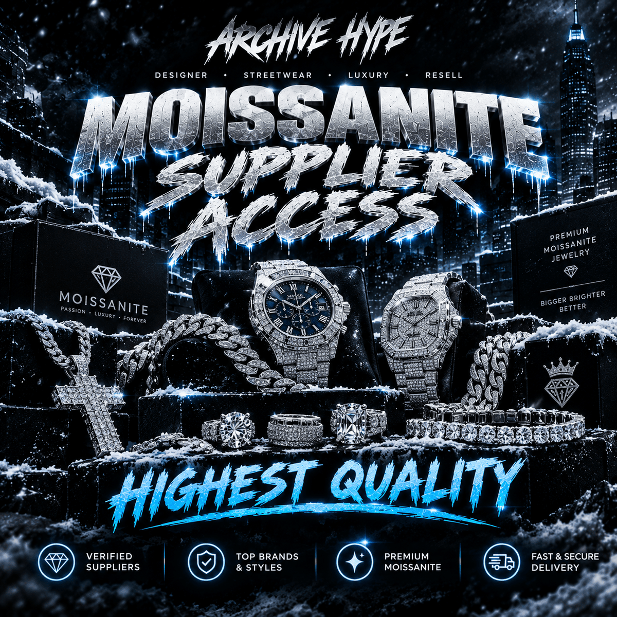 Moissanite supplier - ARCHIVE HYPE